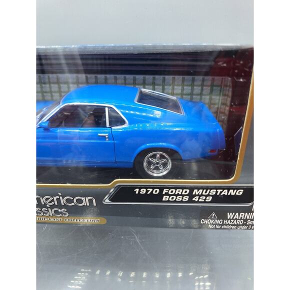 Rare Motor Max American Classics 1970 Ford Mustang Boss 429 1:24 Scale NIB - Picture 3 of 8